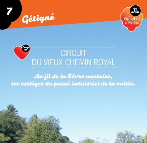 Fiche circuit coup de coeur chemin royal getigne