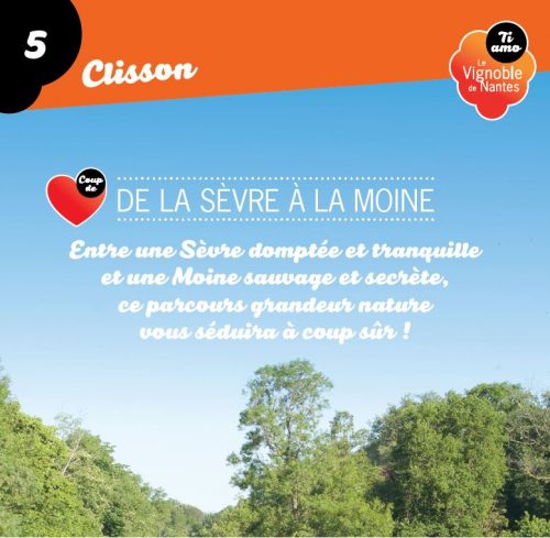 Fiche circuit coup de cœur de la Sèvre à la Moine à Clisson