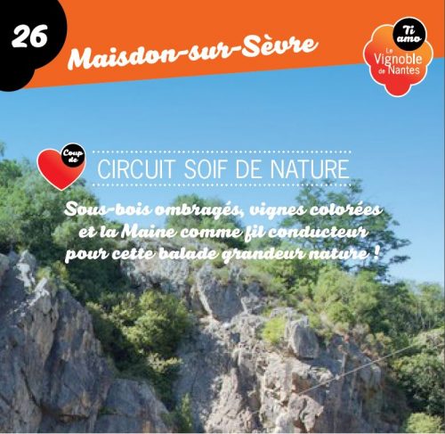 Fiche circuit coup de cœur  soif de nature à Maisdon sur Sèvre