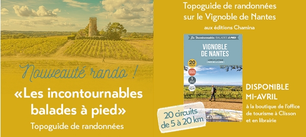 nouveau topoguide randonnées vignoble de nantes 2023