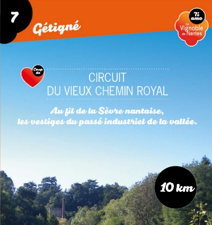 Fiche circuit coup de coeur chemin royal getigne