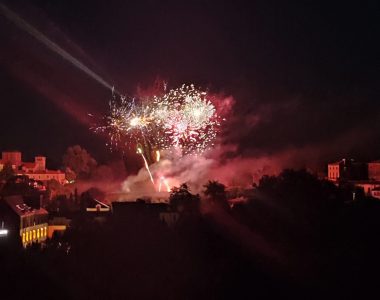 Feux d’artifice dans le Vignoble Nantais