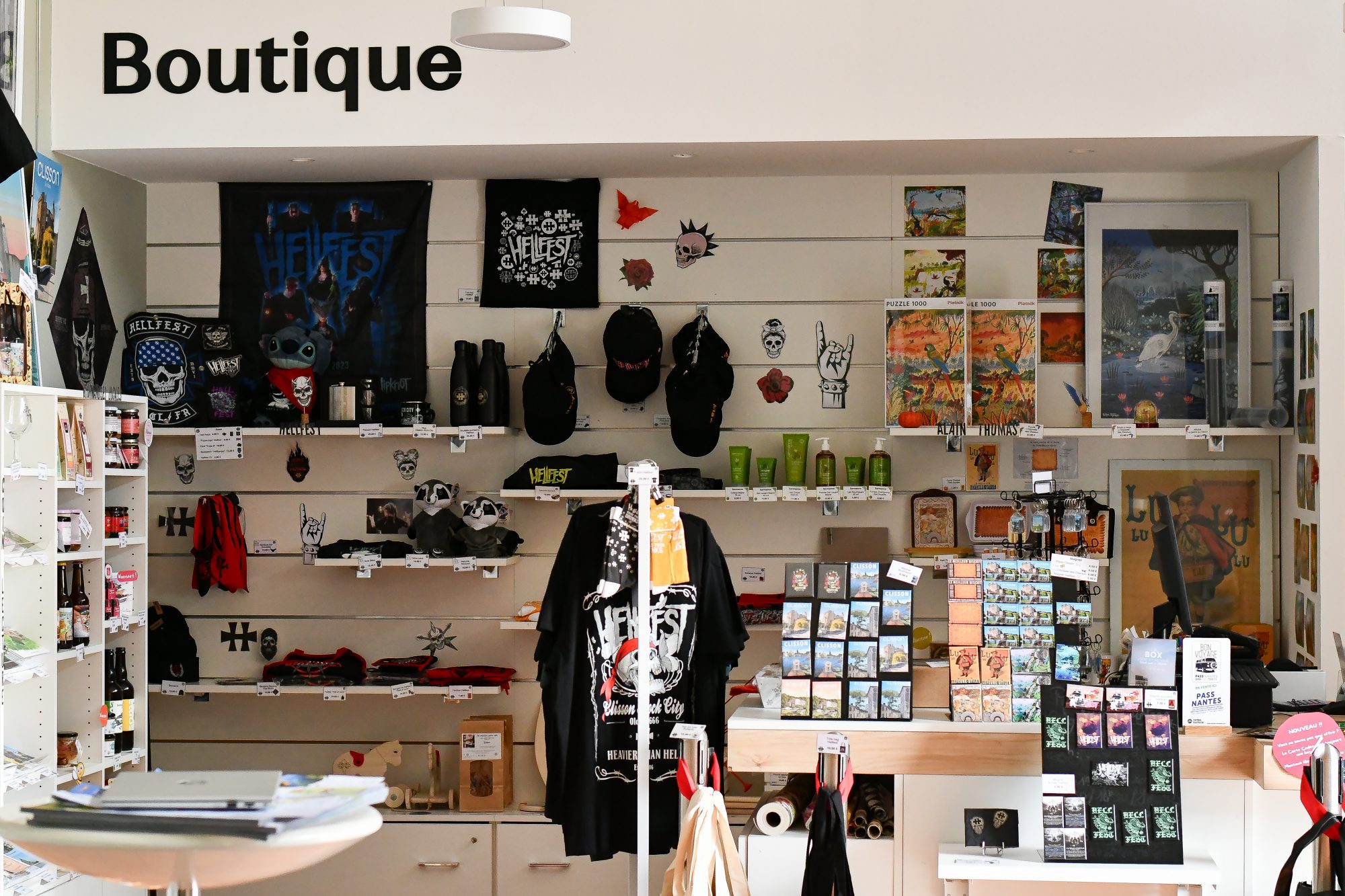 Boutique de l'Office de Tourisme Destination Vignoble Nantais