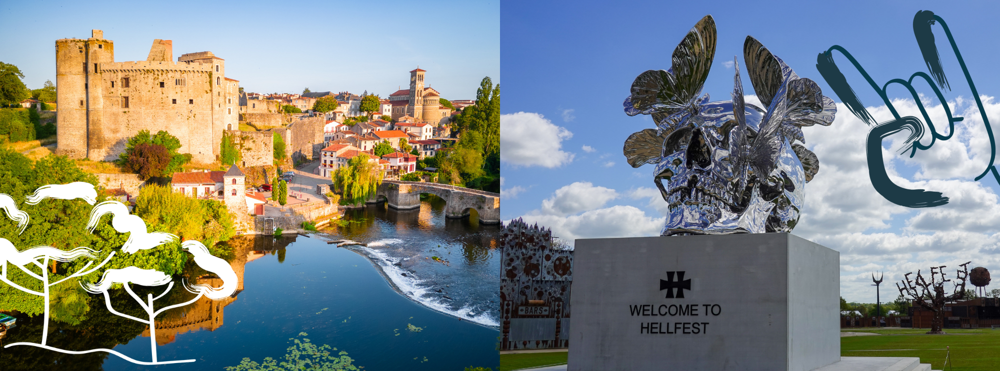 Visites guidées Clisson et Hellfest