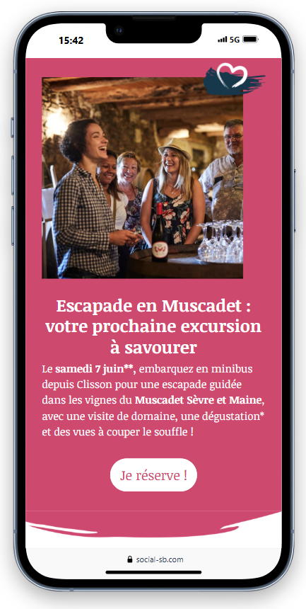 Pack communication touristique : Mise en avant dans notre Newsletter