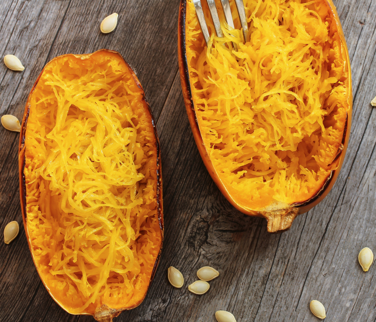 Accords Muscadet d’automne : Courge spaghetti gratinée au chèvre – Cru Gorges 