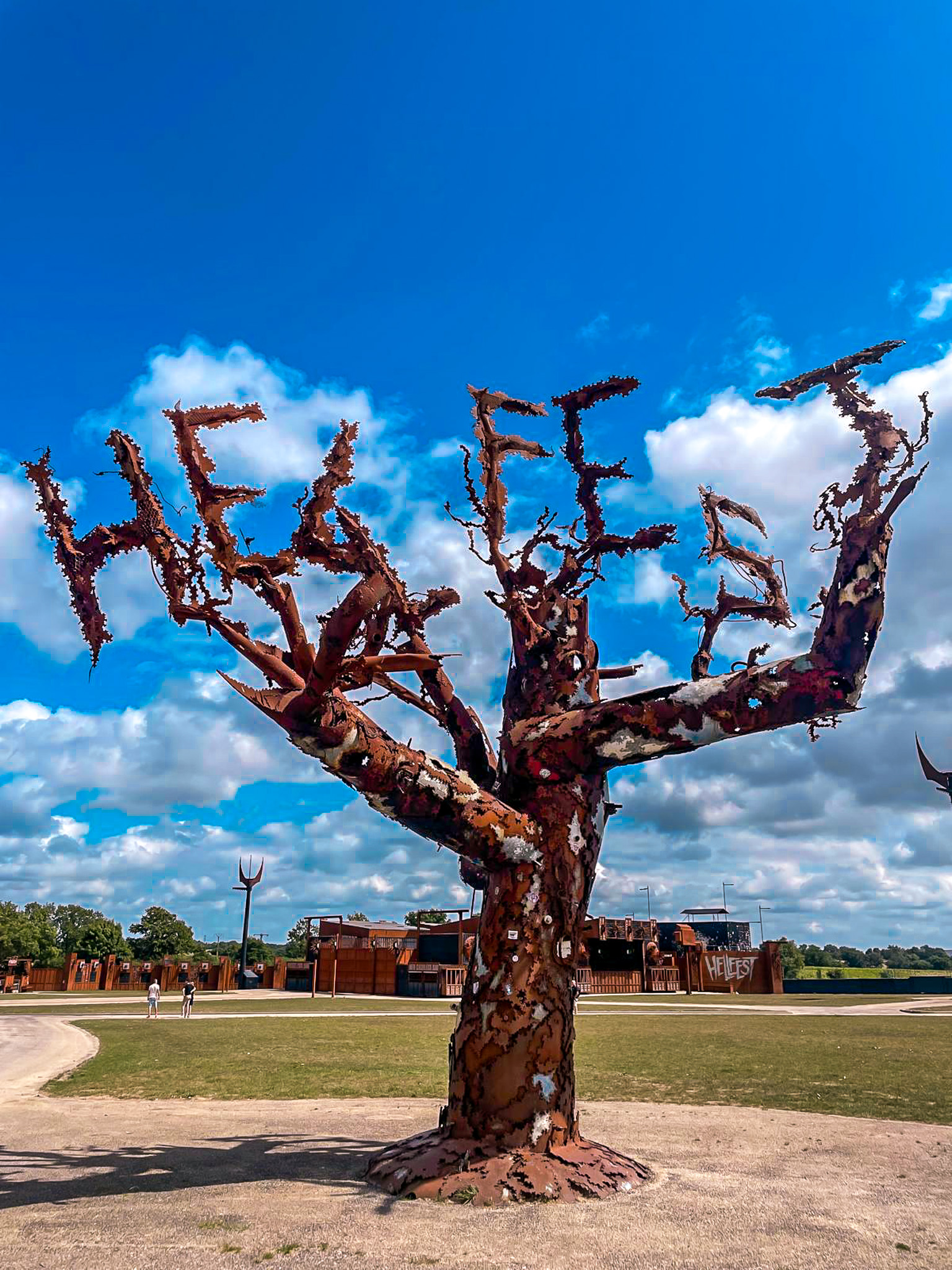 Week-end visite site hellfest