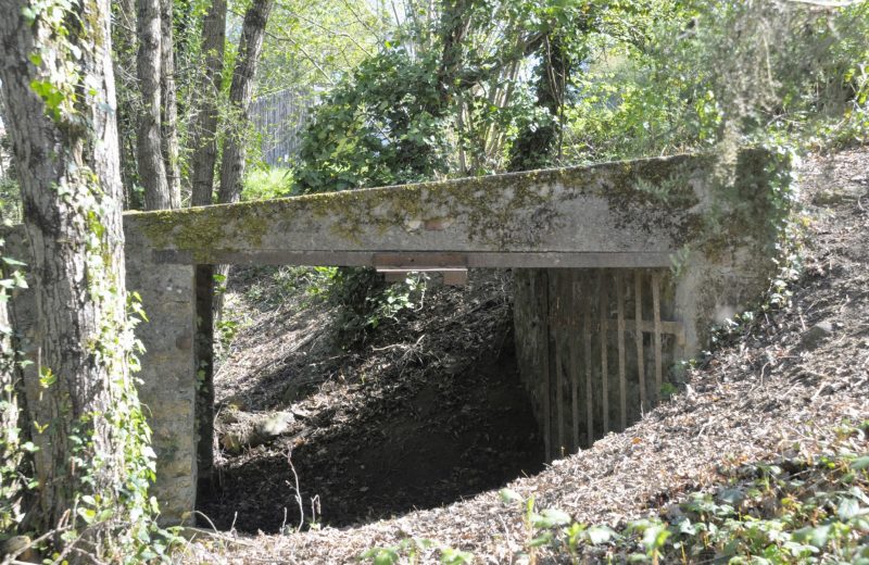 Abri à bascule pour peser les wagonnets