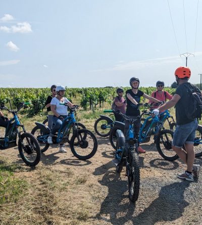 Trottinette dans le Vignoble de Nantes - Crédit Office de Tourisme du Vignoble de Nantes