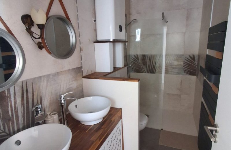 Salle de douche privative