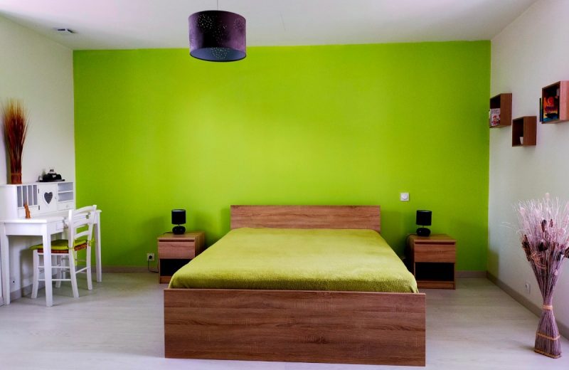 253644 – chambre, lit de 160