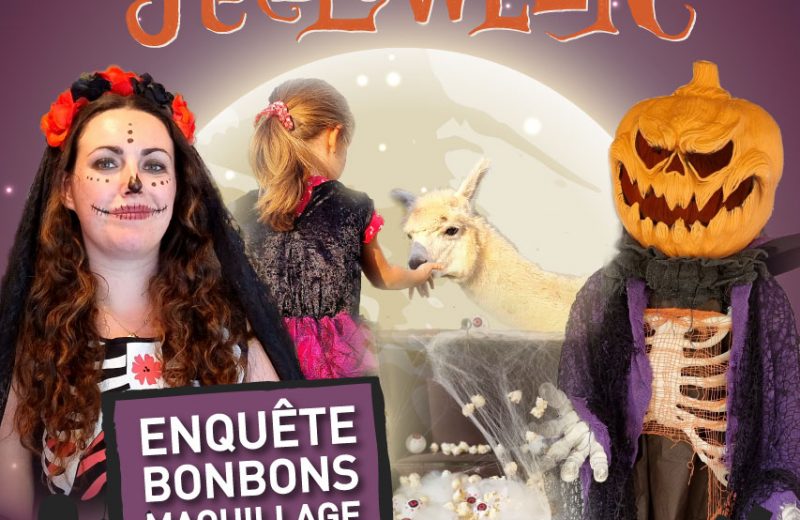 Affiche A3 Halloween à Natural’Parc 2025