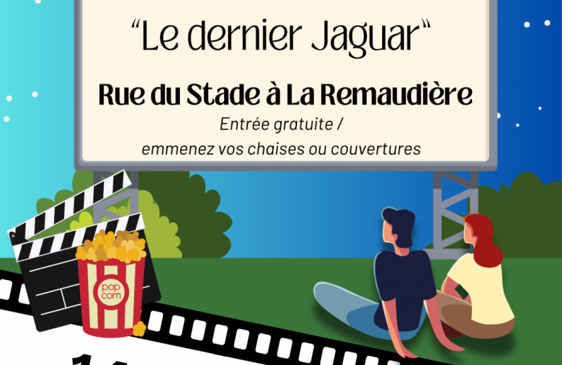 Affiche cinéma plein air