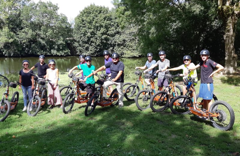 Balade en trottinette électrique tout terrain et dégustation