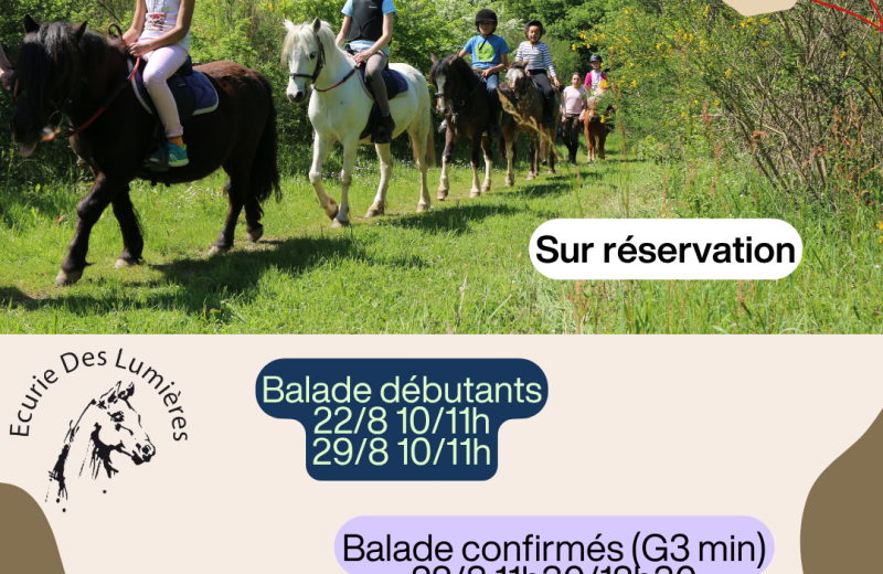 Balades équestres