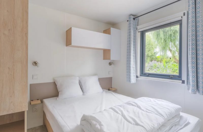 Chambre lit double cottage