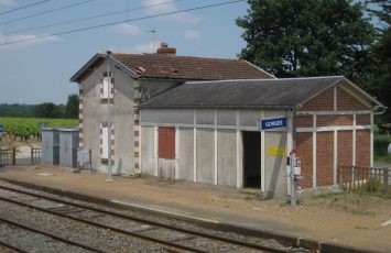 Ancienne gare de Gorges à la Gohardière.