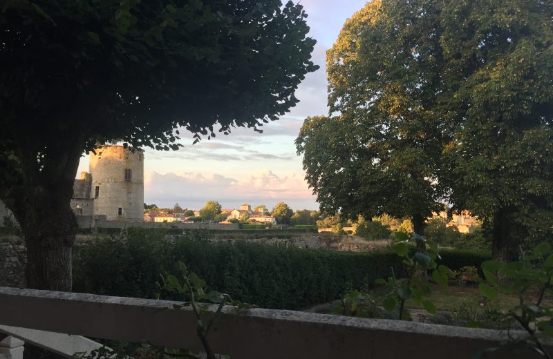 Vue terrasse salle à manger