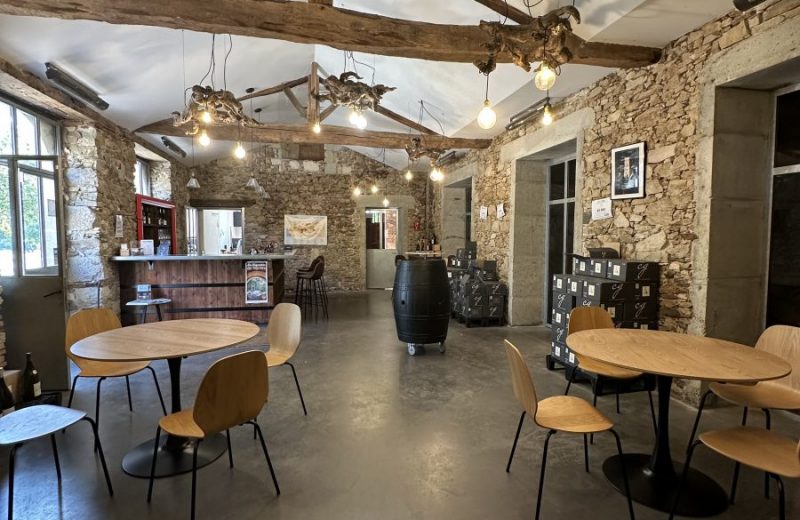 Le caveau de dégustation