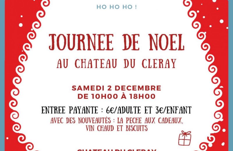 Journée de Noël au Château du Cléray vallet 2023