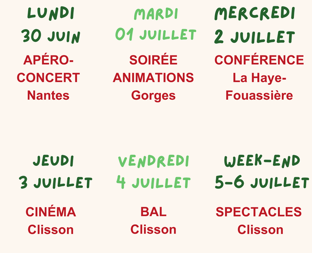 Les italiennes de Clisson