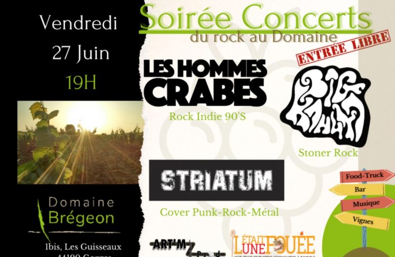 Soirée Rock Domaine Brégeon