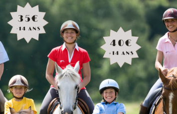 Stage d’équitation en famille