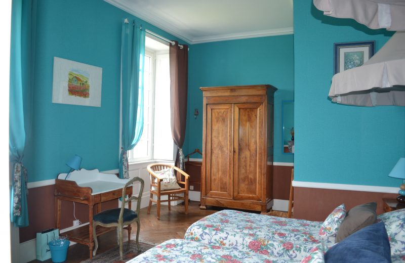 Suite Chambre d’Alice et Turquoise, lits double ou simples, 2 ch. doubles
