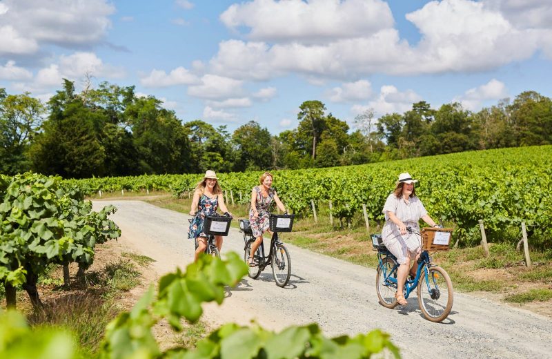 chateau-du-coing-Arrivée en vélo au domaine-st-fiacre-44