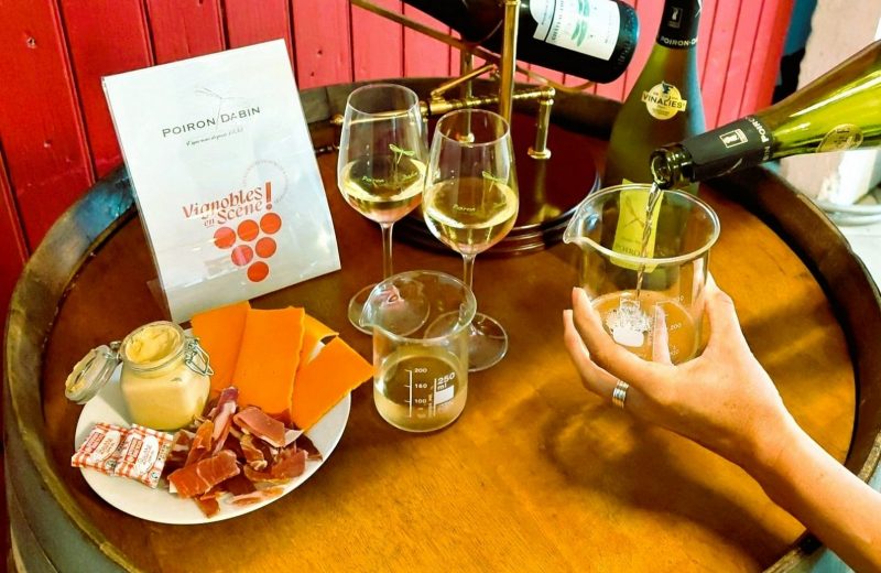 Animation création de vins au domaine Poiron Dabin
