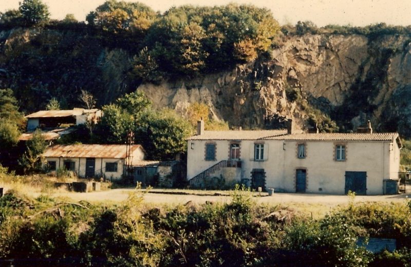 La maison de la carriere de caffino avant réhabilitation (1979)