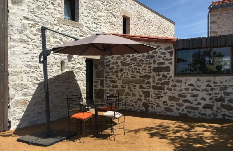 terrasse logement « Cave du Meunier »