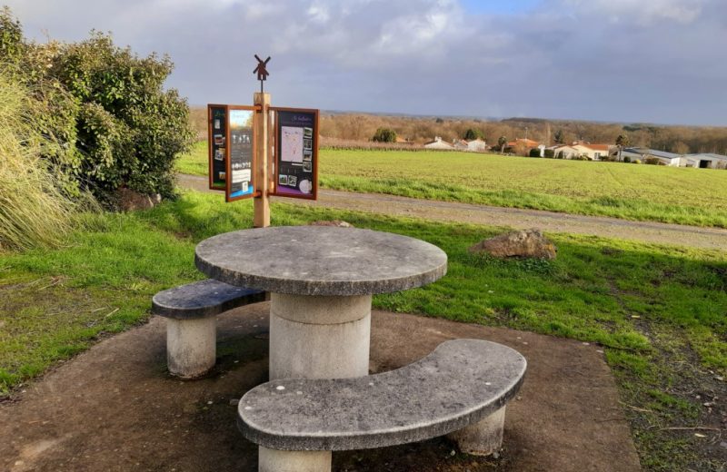 Point de vue au Moulin de la Minière à Monnières