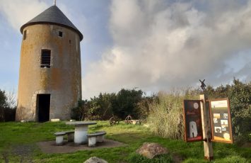 Point de vue au Moulin de la Minière à Monnières