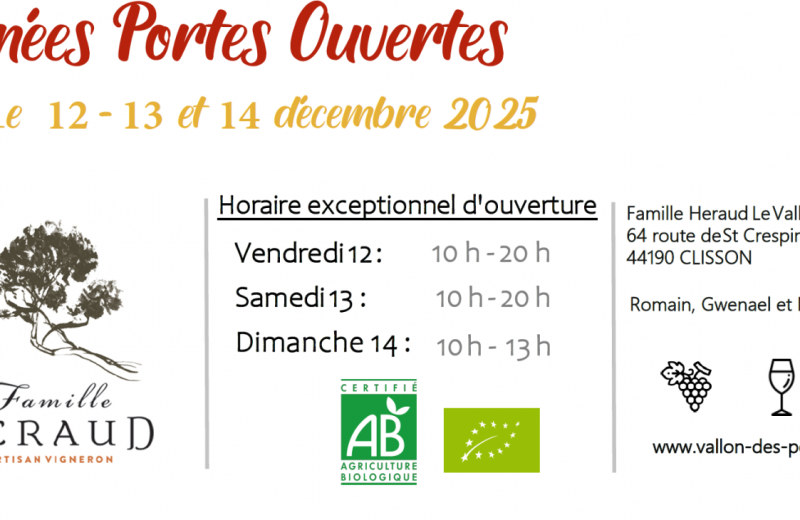 portes ouvertes Famille Heraud